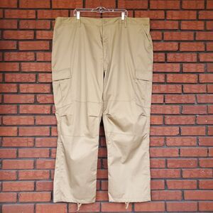 NEW Rothco BDU Pants 3XL Mens 48 x 32 Relaxed Fit Zipper Fly Tactical Khaki 2933